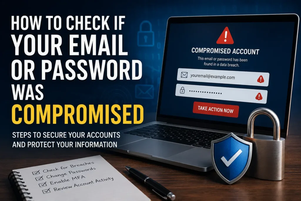 How to Check If Your Email or Password Has Been Compromised and What to Do Next