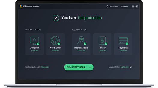 AVG Internet Security screenshot