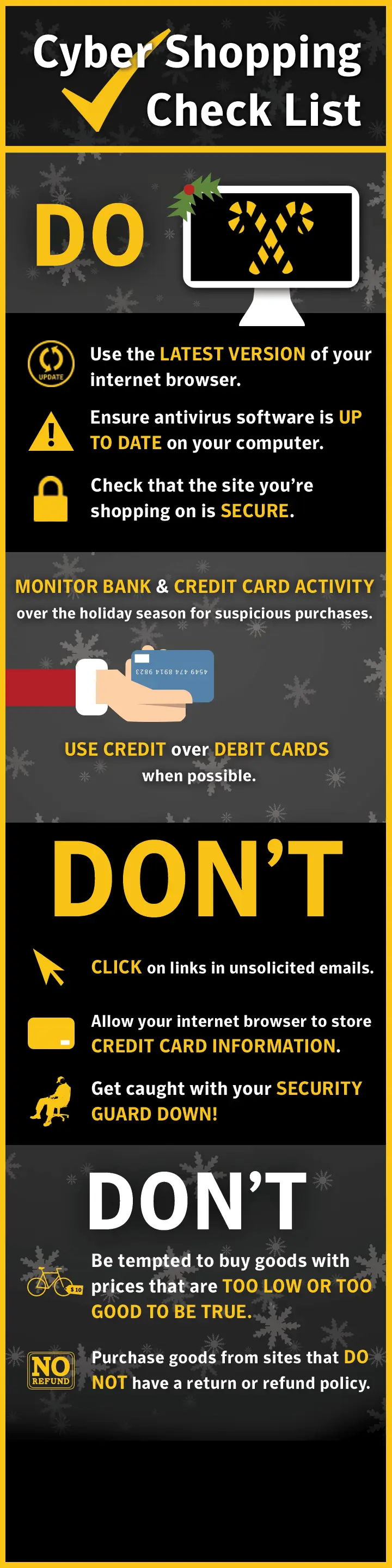 Norton Holiday Security Tips Infographic